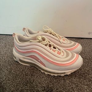 Nike Air Max 97 Women's White Pink Sneakers